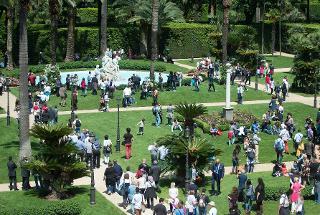 I giardini del Quirinale in occasione dell'apertura al pubblico per la Festa della Repubblica