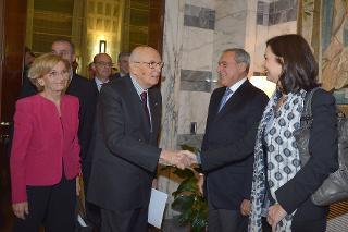 Il Presidente Giorgio Napolitano alla X Conferenza degli Ambasciatori d'Italia nel mondo