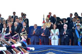 Il Presidente Giorgio Napolitano nel corso della Rivista Militare, in occasione della Festa Nazionale della Repubblica