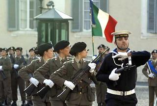 Cambio della Guardia d'Onore al Palazzo del Quirinale da parte del 235° Reggimento &quot;Piceno&quot;