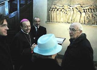 Il Presidente Napolitano, accompagnato da S.E. Mons. Enrico Solmi, visita la Cattedrale di Parma