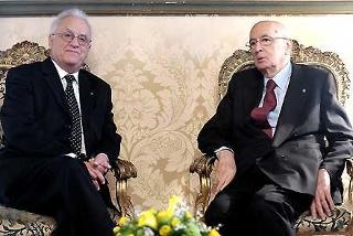 Colloqui dei due Capi di Stato Napolitano ed Adami in occasione della Visita Ufficiale in Italia del Presidente Maltese
