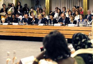 Il Presidente Giorgio Napolitano alla &quot;Conferenza Internazionale sulla violenza contro le donne&quot;