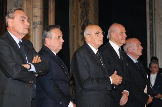 Il Presidente Giorgio Napolitano alla Giornata Nazionale per la Ricerca sul Cancro
