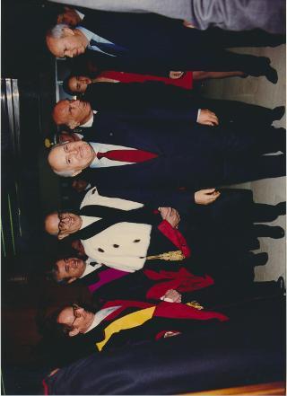 Intervento del Presidente della Repubblica, in forma privata, alla cerimonia di conferimento della laurea "honoris causa" all'Ing. Sergio Pininfarina ed al Prof. James M. Buchanan