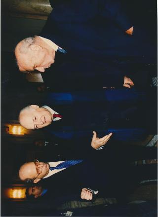 Intervento del Presidente della Repubblica, in forma privata, alla cerimonia di conferimento della laurea "honoris causa" all'Ing. Sergio Pininfarina ed al Prof. James M. Buchanan