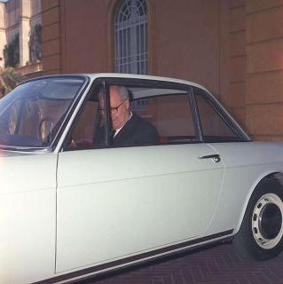 Presentazione della nuova &quot;Fulvia&quot; coupé, con Massimo Spada,  Presidente della Lancia