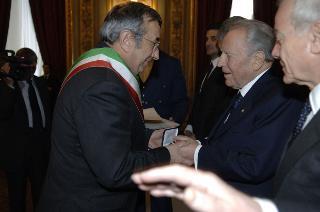 Cerimonia di consegna delle Medaglie d'Oro al Merito Civile ai Comuni colpiti dal terremoto del 1980
