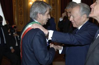 Cerimonia di consegna delle Medaglie d'Oro al Merito Civile ai Comuni colpiti dal terremoto del 1980
