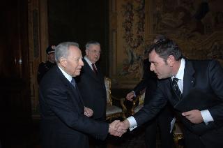 Incontro del Presidente della Repubblica con una delegazione della Federazione Italiana delle Associazioni &quot;Amici dei Musei&quot;, in occasione del trentennale di fondazione