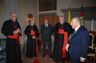 Intervento del Presidente della Repubblica al ricevimento offerto dall'Ambasciatore d'Italia presso la Santa Sede, in occasione della ricorrenza della firma dei Patti Lateranensi e dell'Accordo di Revisione del Concordato