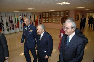 Intervento del Presidente della Repubblica alla celebrazione del 40° anniversario dell'insediamento a Roma del NATO Defence College