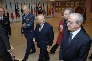 Intervento del Presidente della Repubblica alla celebrazione del 40° anniversario dell'insediamento a Roma del NATO Defence College