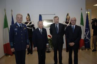 Intervento del Presidente della Repubblica alla celebrazione del 40° anniversario dell'insediamento a Roma del NATO Defence College