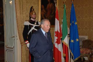 Incontro del Presidente della Repubblica con il Governatore Generale del Canada, Michaelle Jean