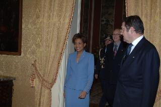 Incontro del Presidente della Repubblica con il Governatore Generale del Canada, Michaelle Jean