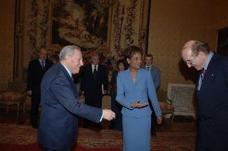 Incontro del Presidente della Repubblica con il Governatore Generale del Canada, Michaelle Jean