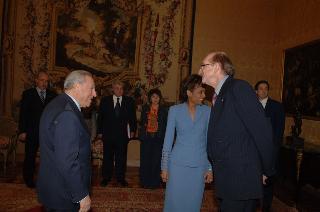 Incontro del Presidente della Repubblica con il Governatore Generale del Canada, Michaelle Jean
