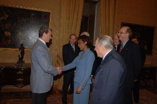 Incontro del Presidente della Repubblica con il Governatore Generale del Canada, Michaelle Jean