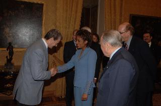 Incontro del Presidente della Repubblica con il Governatore Generale del Canada, Michaelle Jean