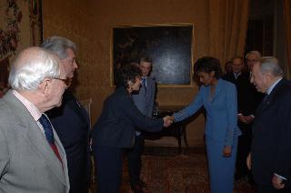 Incontro del Presidente della Repubblica con il Governatore Generale del Canada, Michaelle Jean