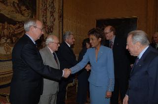 Incontro del Presidente della Repubblica con il Governatore Generale del Canada, Michaelle Jean