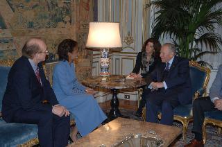 Incontro del Presidente della Repubblica con il Governatore Generale del Canada, Michaelle Jean