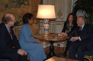 Incontro del Presidente della Repubblica con il Governatore Generale del Canada, Michaelle Jean
