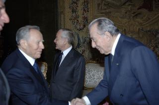 Incontro del Presidente della Repubblica con i promotori ed i vincitori della XXVI^ edizione del "Premio Ischia Internazionale di Giornalismo"