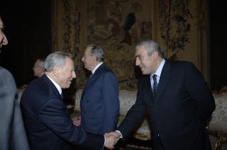 Incontro del Presidente della Repubblica con i promotori ed i vincitori della XXVI^ edizione del "Premio Ischia Internazionale di Giornalismo"