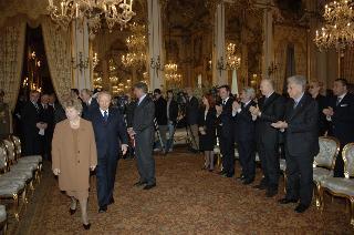 Incontro del Presidente della Repubblica con i promotori ed i vincitori della XXVI^ edizione del "Premio Ischia Internazionale di Giornalismo"