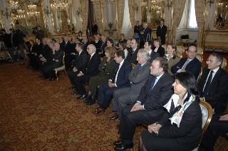 Incontro del Presidente della Repubblica con i promotori ed i vincitori della XXVI^ edizione del "Premio Ischia Internazionale di Giornalismo"