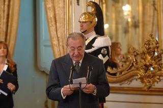 Incontro del Presidente della Repubblica con i promotori ed i vincitori della XXVI^ edizione del "Premio Ischia Internazionale di Giornalismo"