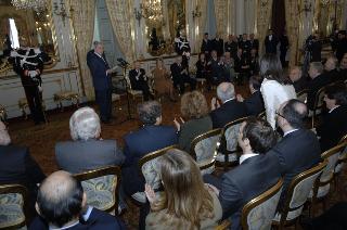 Incontro del Presidente della Repubblica con i promotori ed i vincitori della XXVI^ edizione del "Premio Ischia Internazionale di Giornalismo"