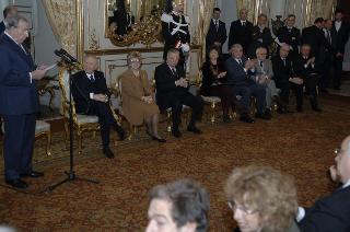 Incontro del Presidente della Repubblica con i promotori ed i vincitori della XXVI^ edizione del "Premio Ischia Internazionale di Giornalismo"