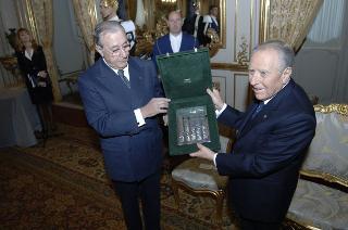 Incontro del Presidente della Repubblica con i promotori ed i vincitori della XXVI^ edizione del "Premio Ischia Internazionale di Giornalismo"