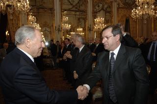 Incontro del Presidente della Repubblica con i promotori ed i vincitori della XXVI^ edizione del "Premio Ischia Internazionale di Giornalismo"