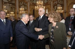 Incontro del Presidente della Repubblica con i promotori ed i vincitori della XXVI^ edizione del "Premio Ischia Internazionale di Giornalismo"