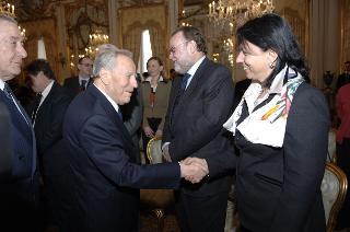 Incontro del Presidente della Repubblica con i promotori ed i vincitori della XXVI^ edizione del "Premio Ischia Internazionale di Giornalismo"