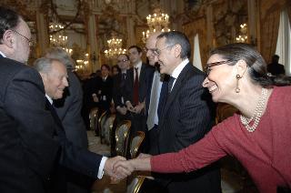 Incontro del Presidente della Repubblica con i promotori ed i vincitori della XXVI^ edizione del "Premio Ischia Internazionale di Giornalismo"
