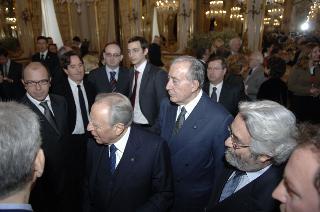Incontro del Presidente della Repubblica con i promotori ed i vincitori della XXVI^ edizione del "Premio Ischia Internazionale di Giornalismo"