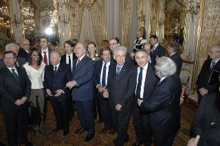Incontro del Presidente della Repubblica con i promotori ed i vincitori della XXVI^ edizione del "Premio Ischia Internazionale di Giornalismo"