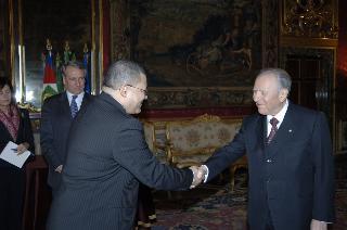 Presentazione delle Lettere Credenziali del nuovo Ambasciatore della Repubblica di Capo Verde, José Eduardo Barbosa