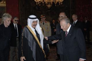 Presentazione delle Lettere Credenziali del nuovo Ambasciatore del Regno dell'Arabia Saudita, Mohammed Ibrahim A. Al Jarallah