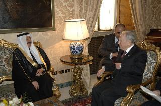 Presentazione delle Lettere Credenziali del nuovo Ambasciatore del Regno dell'Arabia Saudita, Mohammed Ibrahim A. Al Jarallah
