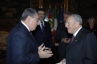 Presentazione delle Lettere Credenziali del nuovo Ambasciatore della Repubblica di Panama, Eudoro Jaen Esquivel