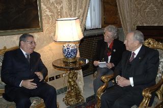 Presentazione delle Lettere Credenziali del nuovo Ambasciatore della Repubblica di Panama, Eudoro Jaen Esquivel