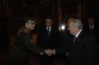 Presentazione delle Lettere Credenziali del nuovo Ambasciatore della Repubblica Araba d'Egitto,  Mohamed Ashraf Gamal Eldin Rashed