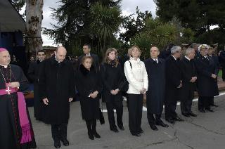 Cerimonia di commemorazione del Capo Dipartimento del SISMI, Nicola Calipari