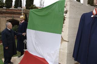 Cerimonia di commemorazione del Capo Dipartimento del SISMI, Nicola Calipari